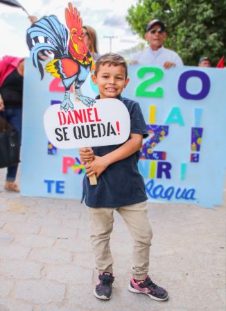 Caminata “En Nicaragua Valiente y Victoriosa seguimos venciendo”