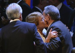 Presidente Daniel durante II Cumbre CELAC en Cuba