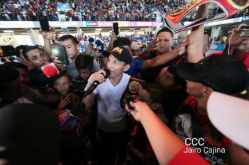 Así recibió Nicaragua a su cinco veces campeón mundial Román "Chocolatito" González