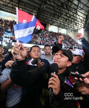 Así recibió Nicaragua a su cinco veces campeón mundial Román "Chocolatito" González