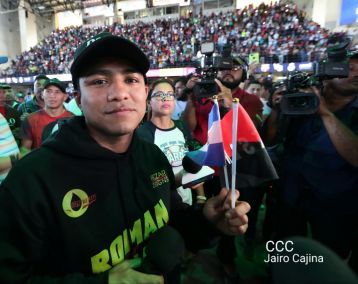 Así recibió Nicaragua a su cinco veces campeón mundial Román "Chocolatito" González