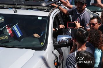 Así recibió Nicaragua a su cinco veces campeón mundial Román "Chocolatito" González