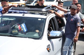 Así recibió Nicaragua a su cinco veces campeón mundial Román "Chocolatito" González