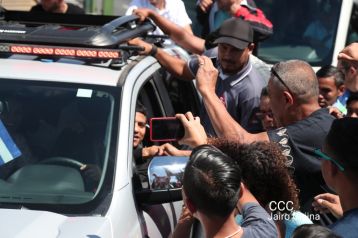Así recibió Nicaragua a su cinco veces campeón mundial Román "Chocolatito" González