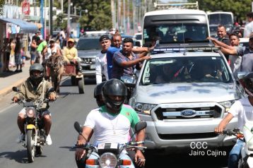 Así recibió Nicaragua a su cinco veces campeón mundial Román "Chocolatito" González