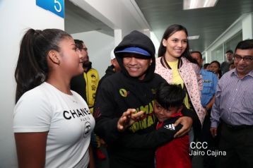 Así recibió Nicaragua a su cinco veces campeón mundial Román "Chocolatito" González
