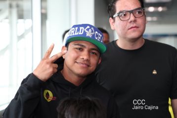 Así recibió Nicaragua a su cinco veces campeón mundial Román "Chocolatito" González