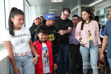 Así recibió Nicaragua a su cinco veces campeón mundial Román "Chocolatito" González