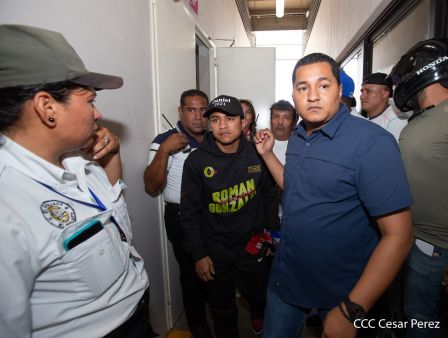 Así recibió Nicaragua a su cinco veces campeón mundial Román "Chocolatito" González