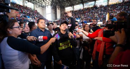 Así recibió Nicaragua a su cinco veces campeón mundial Román "Chocolatito" González