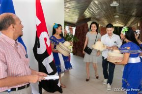 Inauguración del mirador y restaurante El Balcón en el volcán Masaya