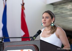 Inauguración del mirador y restaurante El Balcón en el volcán Masaya