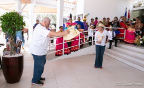 Inauguración del mirador y restaurante El Balcón en el volcán Masaya