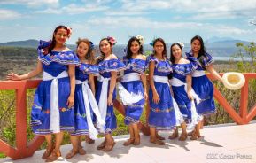 Inauguración del mirador y restaurante El Balcón en el volcán Masaya