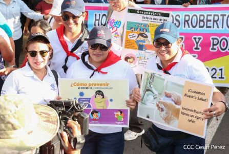 Caminatas de Unidad, del Amor en Tiempos del COVID-19