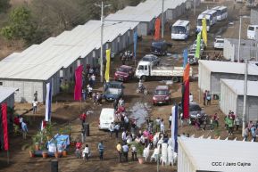 Familias recibieron las primeras 100 casas del programa Bismarck Martínez