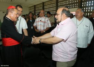 UNICA celebra aniversario natal del Cardenal Miguel Obando y Bravo