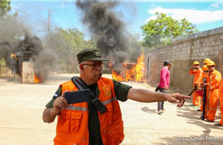  Ejercicio Nacional para Proteger la Vida en Situaciones Multiamenazas en Nicaragua