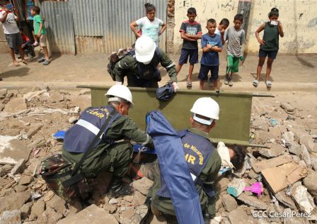  Ejercicio Nacional para Proteger la Vida en Situaciones Multiamenazas en Nicaragua