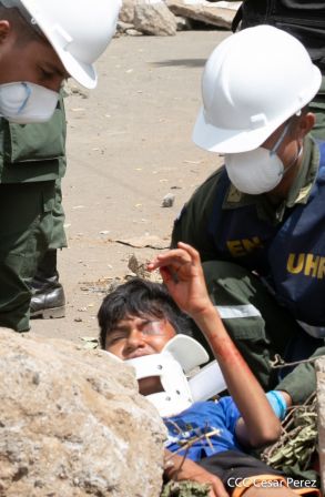  Ejercicio Nacional para Proteger la Vida en Situaciones Multiamenazas en Nicaragua