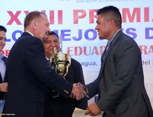 Brillan las Estrellas del Deporte en Managua