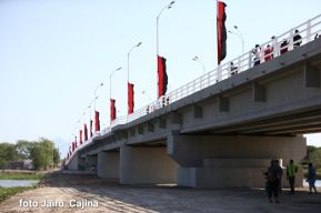 Inauguran puente "El Paso de Panaloya"
