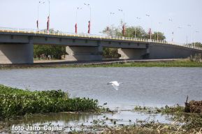 Inauguran puente "El Paso de Panaloya"