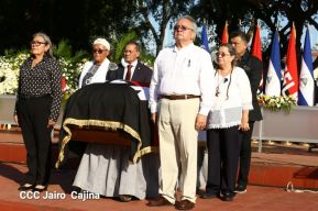Homenaje póstumo al compañero Jacinto Suárez
