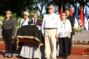 Homenaje póstumo al compañero Jacinto Suárez