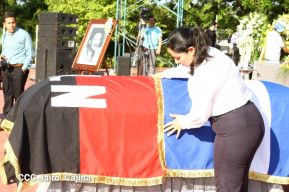 Homenaje póstumo al compañero Jacinto Suárez