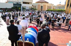 Homenaje póstumo al compañero Jacinto Suárez