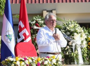 Homenaje póstumo al compañero Jacinto Suárez
