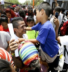 1 mil 700 reclusos recibieron el beneficio legal de convivencia familiar