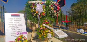 Rinden homenaje a los héroes y mártires de Veracruz