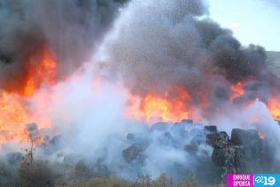 Incendio en La Chureca