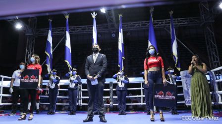 Nicaragua muestra sus puños en una noche de boxeo del bueno