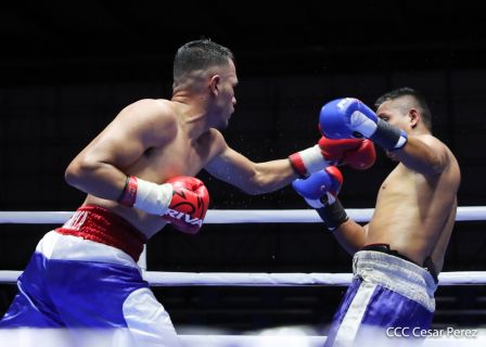 Nicaragua muestra sus puños en una noche de boxeo del bueno