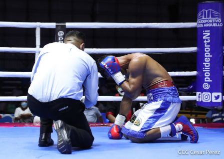 Nicaragua muestra sus puños en una noche de boxeo del bueno