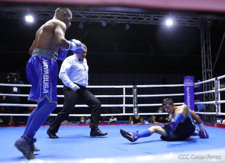 Nicaragua muestra sus puños en una noche de boxeo del bueno