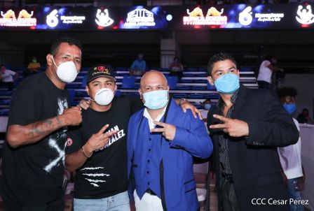 Nicaragua muestra sus puños en una noche de boxeo del bueno