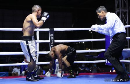 Nicaragua muestra sus puños en una noche de boxeo del bueno