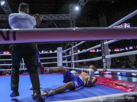 Nicaragua muestra sus puños en una noche de boxeo del bueno