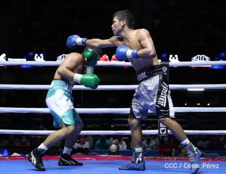 Nicaragua muestra sus puños en una noche de boxeo del bueno