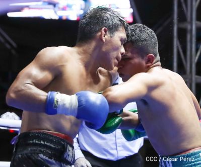 Nicaragua muestra sus puños en una noche de boxeo del bueno