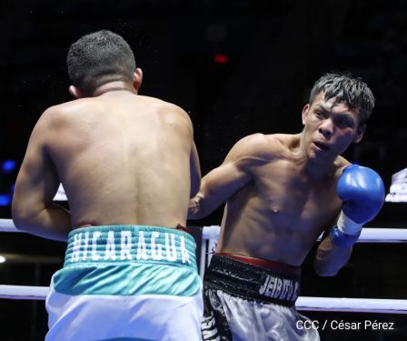 Nicaragua muestra sus puños en una noche de boxeo del bueno
