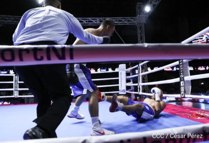Nicaragua muestra sus puños en una noche de boxeo del bueno