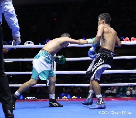 Nicaragua muestra sus puños en una noche de boxeo del bueno