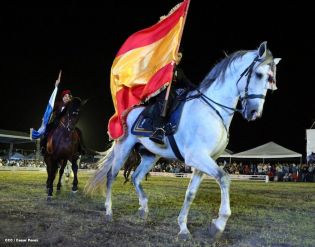 Show sinfónico ecuestre en la FERPRE 2014