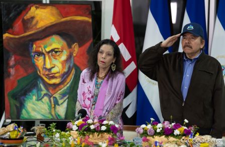 125 aniversario del natalicio del General de Hombres y Mujeres Libres Augusto C. Sandino