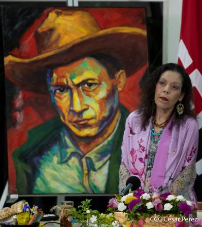 125 aniversario del natalicio del General de Hombres y Mujeres Libres Augusto C. Sandino